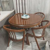 میز گرد نهار خوری. چوب راش