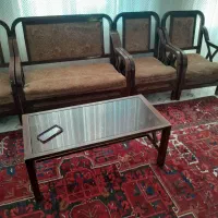 مبل تمام چوب ۸نفره