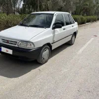 پراید مدل ۸۴ بی رنگ شاسی پلم