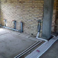 انجام کار لوله کشی ساختمان