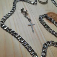 زنجیر استیل رنگ ثابت ظریف نو