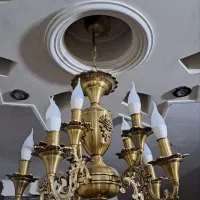 لوستر برنز|لوستر و چراغ آویز|کرج, مهرویلا جنوبی|دیوار