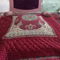 لحاف کرسی سنتی دست دوزنصرآبادی