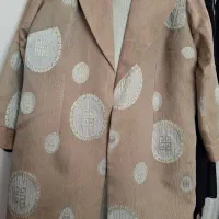 کت کرم طرح دار سایز50 و52تمیز|لباس|پیشوا, |دیوار