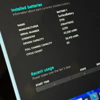 سرفیس پرو ۷ سایکل باتری 60 Surface Pro 7|رایانه همراه|کرمان, |دیوار