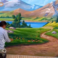 نقاشی دیواری|خدمات پیشه و مهارت|کاشان, زیدی|دیوار