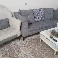 مبل ۹ نفره تمیز درحد نو|مبلمان خانگی و میز عسلی|محمدیه-قزوین, |دیوار