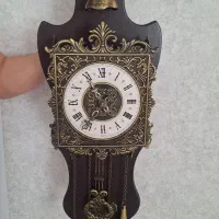 ساعت دیواری تمام چوب