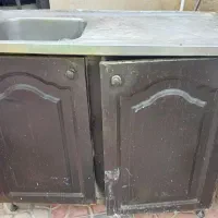 سینک ظرفشویی وکابینت