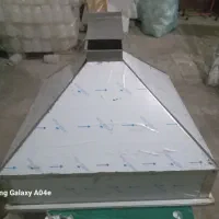 قیف‌ هود‌ ۹۰×۹۰‌ تمام‌ ورق‌ استیل