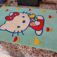 فرش اتاق کودک طرح کیتی