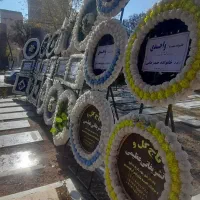 کرایه تاج گل برای مسجد و سر مزار