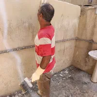 گچ کاری، سیمان کاری