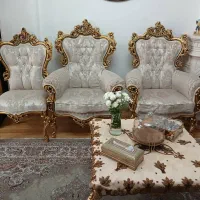 مبل استیل ۹ نفره|مبلمان خانگی و میز عسلی|تهران, گلستان (شهرک راه آهن)|دیوار