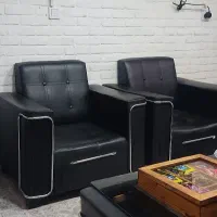 مبل اداری 6 نفره با میز وسط