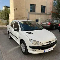 ۲۰۶ sd v8 سفید مدل۹۶|خودرو سواری و وانت|شهر ری, دولت‌آباد|دیوار