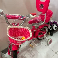 دوچرخه صورتی نو