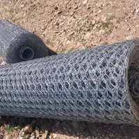 3 عدد گابیون فنس قوی به طول 40 متر و عرض 2 متر