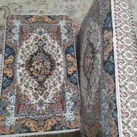 یک جفت ۹متری و۶عددپشتی کرمی|فرش|قیدار, |دیوار