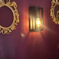 لوستر فلزی|لوستر و چراغ آویز|قزوین, |دیوار