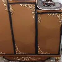 جا کفشی سه ردیفه بدنی چوبی در حد نو