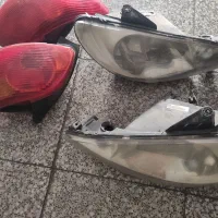 فروش یک دست چراغ جلو و عقب ۲۰۶|قطعات یدکی و لوازم جانبی|شیراز, تحویلی|دیوار