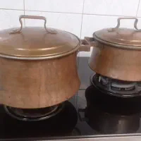 دو عدد قابلمه مسی سالم