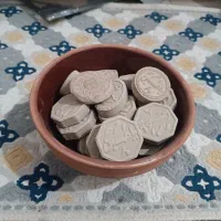 ۲۵ عدد مهره نماز برا فروش نونو یا سین نوشته روش|جواهرات|اندیمشک, |دیوار