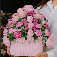 سبد گل اماده ویژه همکاران گل فروش