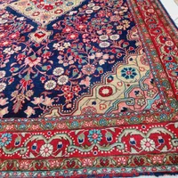 قالیچه جوزان دستباف رنگ گیاهی|فرش|تهران, بازار|دیوار