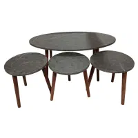 جلومبلی جلو مبلی میز عسلی مستطیل وکیوم پایه مخروطی|مبلمان خانگی و میز عسلی|مشهد, همت آباد|دیوار