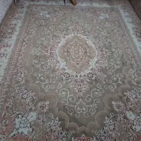 یک جفت فرش 12متری و 6 متری نخی