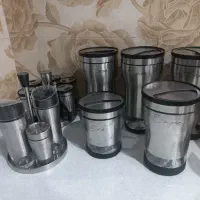 سرویس آشپزخانه استیل وکریستال خارجی
