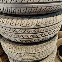 چهار حلقه لاستیک 95درصد مارک رازی زیر صفری پژو