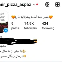 خمیر نیمه آماده پیتزا(لبه دار)|خوردنی و آشامیدنی|مشهد, شهرک صنعتی مشهد|دیوار