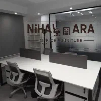 میز کارگروهی 82589اتاژور دار مبل اداری فلزی