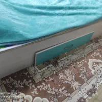 کمد و تخت خواب نوجوان و میز تحریر و باکس|تخت و سرویس خواب|ازنا, |دیوار