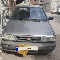 پرایدفنی،ظاهری سالم پلاک تهران،تخفیف دار،بیرنگ