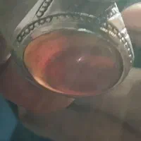 انگشتر با رکاب دست ساز و سنگ عقیق و بابا قوری