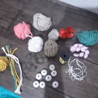 وسایل ساخت عروسک مکرومه