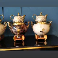 سماور و کتری شیر دارطرح سنگ ایران شرق
