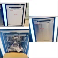 ظرفشویی تاکنو 14نفره طرح بوش سفید سیلور