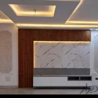 نصاب سقف کاذب قرنیزکفپوش پی وی سی ترمووال ماربلpvc|خدمات پیشه و مهارت|اصفهان, خانه اصفهان|دیوار