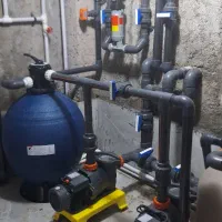 اجرا تاسیسات استخرجکوزی موتورخانه،لوله گذاری،تعمیر