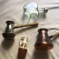 کتری قوری لعابی روسی(وسایل منزل)