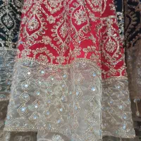 پارچه حریر هندی حاشیه دار