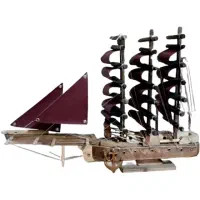 کشتی بادبانی چوبی