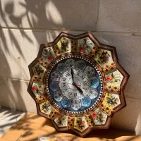ساعت دیواری خاتم کاری