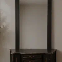 اینه و کنسول کشو دار چوب روس