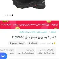 کفش هامتو کوه و طبیعت